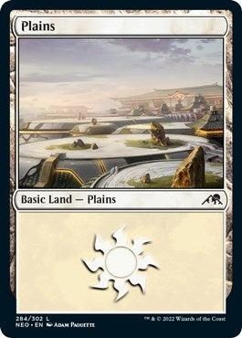 Image for Plains (284) (284) (Kamigawa: Neon Dynasty) - Magic: The Gathering