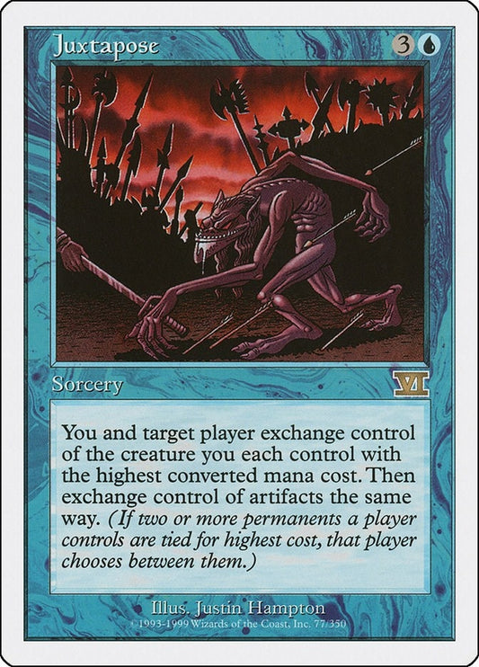 Image for Juxtapose (77) (Classic Sixth Edition) - Magic: The Gathering