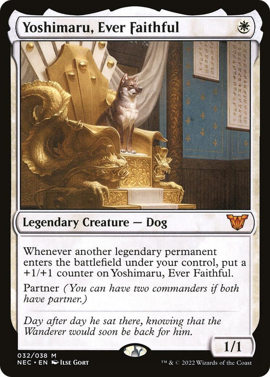 Image for Yoshimaru, Ever Faithful (32) (Commander: Kamigawa: Neon Dynasty) - Magic: The Gathering