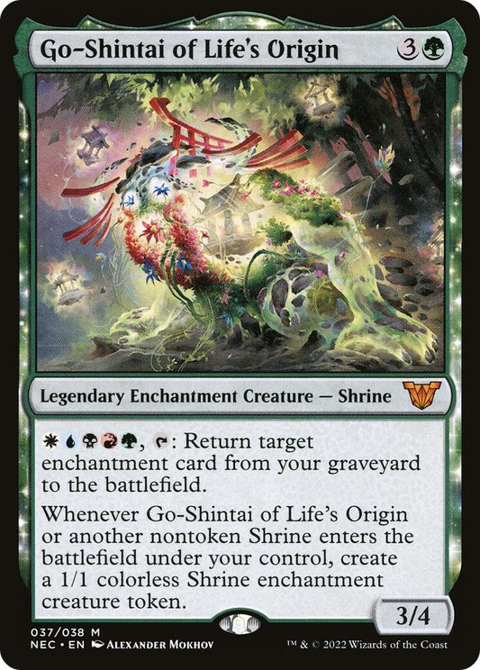 Image for Go-Shintai of Life's Origin (37) (Commander: Kamigawa: Neon Dynasty) - Magic: The Gathering