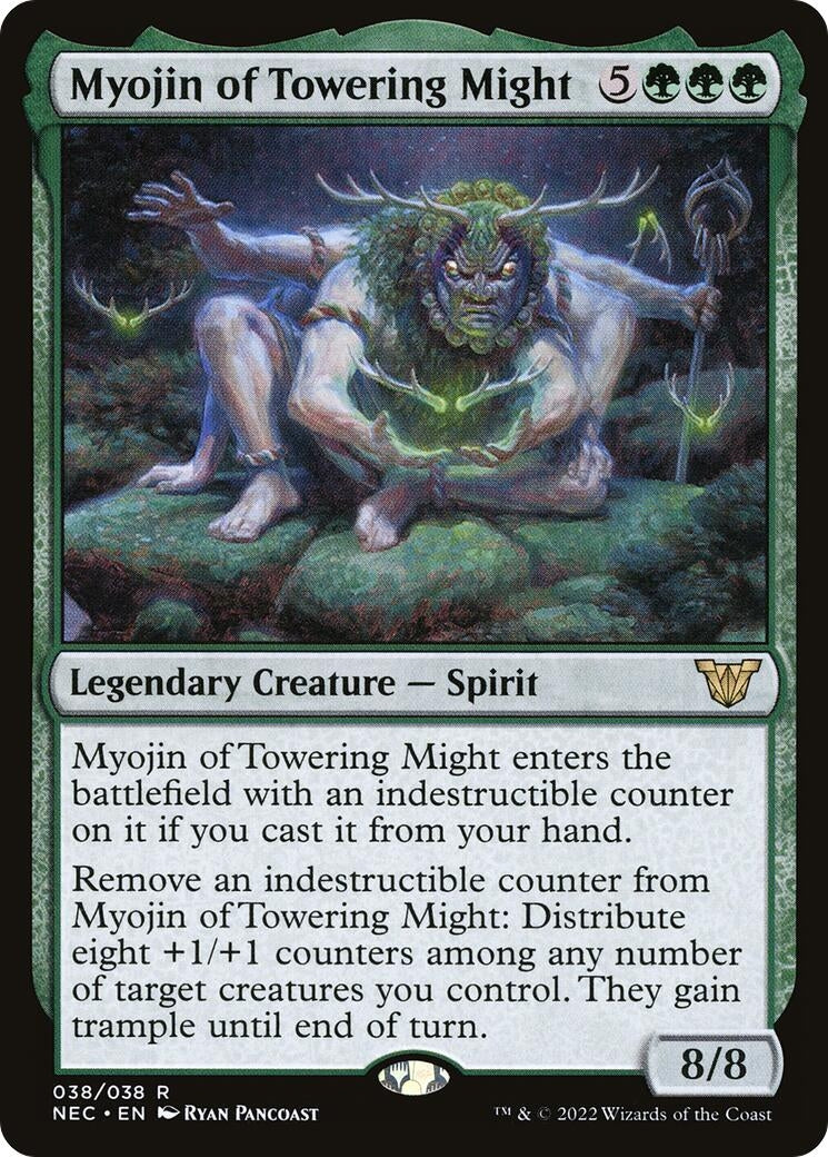 Image for Myojin of Towering Might (38) (Commander: Kamigawa: Neon Dynasty) - Magic: The Gathering