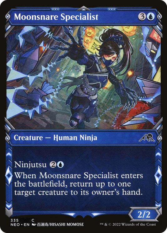 Image for Moonsnare Specialist (Showcase) (335) (Kamigawa: Neon Dynasty) - Magic: The Gathering