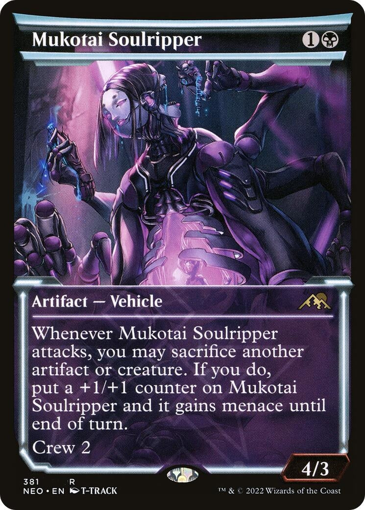 Image for Mukotai Soulripper (Showcase) (381) (Kamigawa: Neon Dynasty) - Magic: The Gathering
