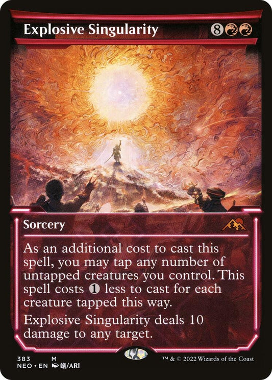 Image for Explosive Singularity (Showcase) (383) (Kamigawa: Neon Dynasty) - Magic: The Gathering