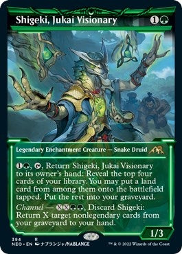 Image for Shigeki, Jukai Visionary (Showcase) (394) (Kamigawa: Neon Dynasty) - Magic: The Gathering