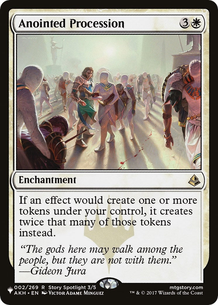 Image for Anointed Procession (002/269) (The List Reprints) - Magic: The Gathering