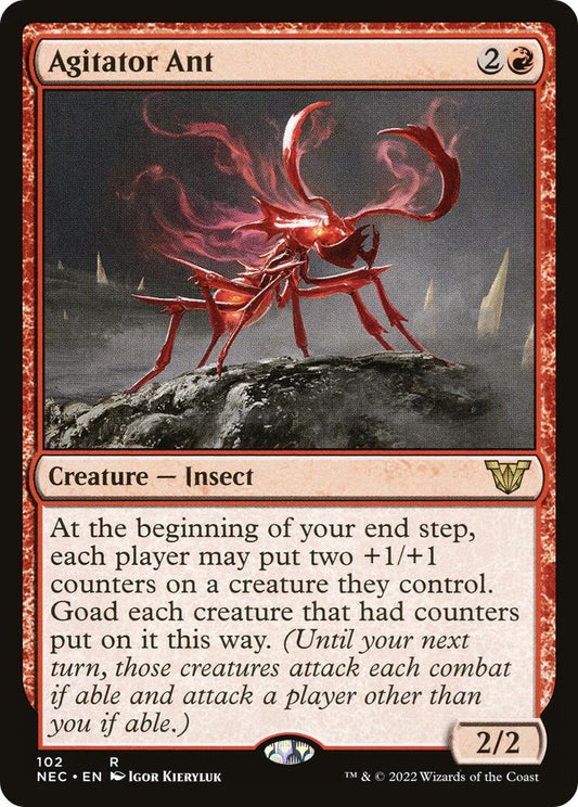 Image for Agitator Ant (102) (Commander: Kamigawa: Neon Dynasty) - Magic: The Gathering