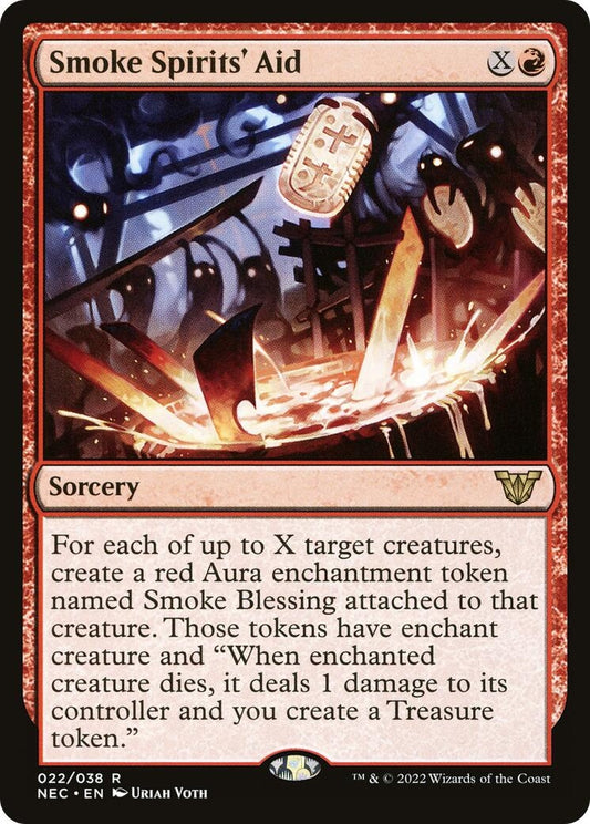 Image for Smoke Spirits' Aid (22) (Commander: Kamigawa: Neon Dynasty) - Magic: The Gathering