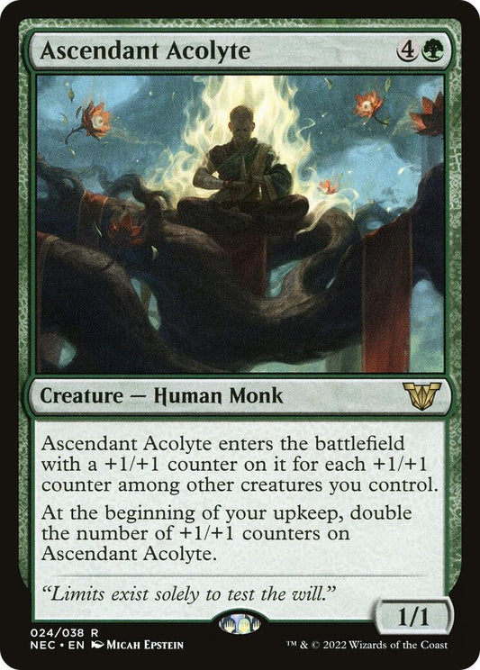 Image for Ascendant Acolyte (24) (Commander: Kamigawa: Neon Dynasty) - Magic: The Gathering