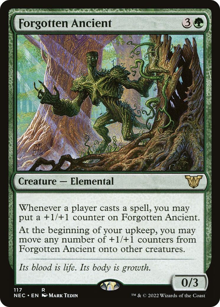 Image for Forgotten Ancient (117) (Commander: Kamigawa: Neon Dynasty) - Magic: The Gathering