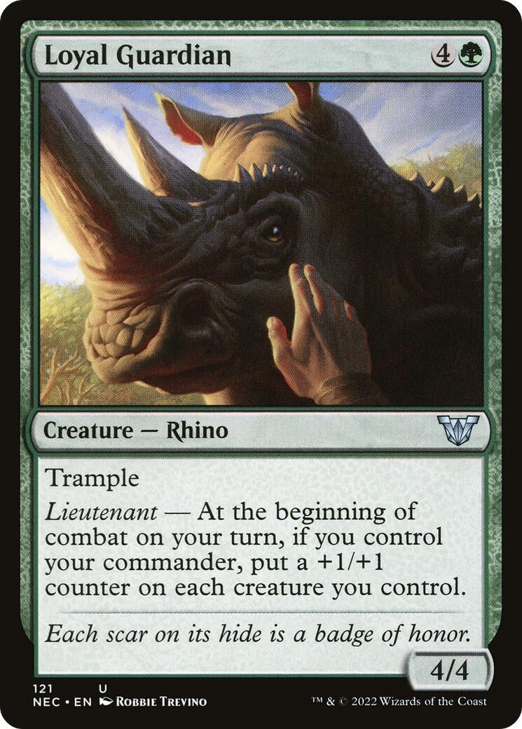 Image for Loyal Guardian (121) (Commander: Kamigawa: Neon Dynasty) - Magic: The Gathering