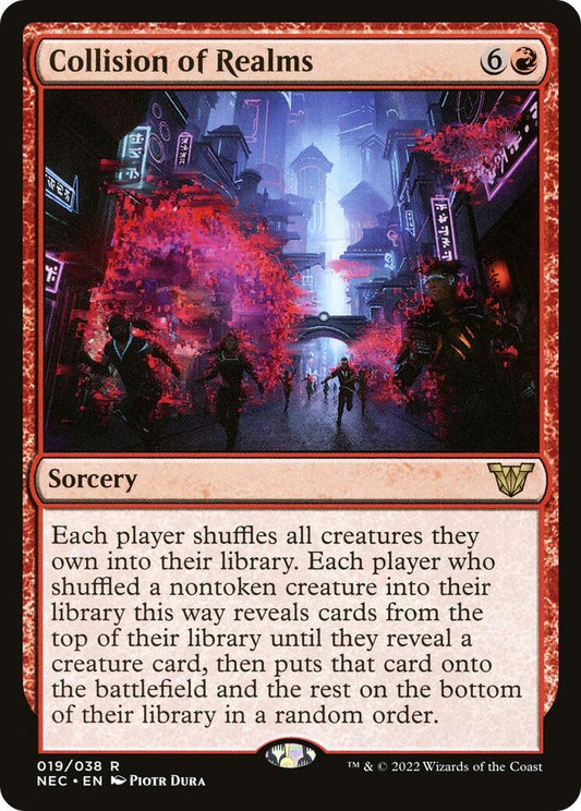 Image for Collision of Realms (19) (Commander: Kamigawa: Neon Dynasty) - Magic: The Gathering