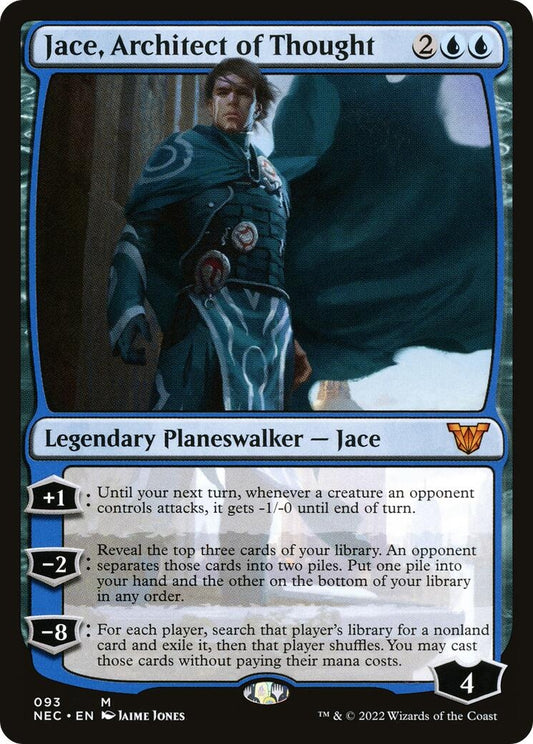 Image for Jace, Architect of Thought (93) (Commander: Kamigawa: Neon Dynasty) - Magic: The Gathering