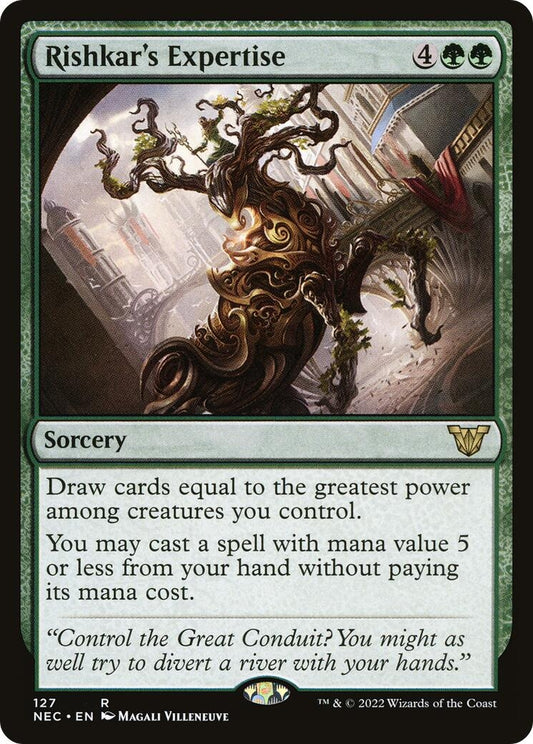 Image for Rishkar's Expertise (127) (Commander: Kamigawa: Neon Dynasty) - Magic: The Gathering
