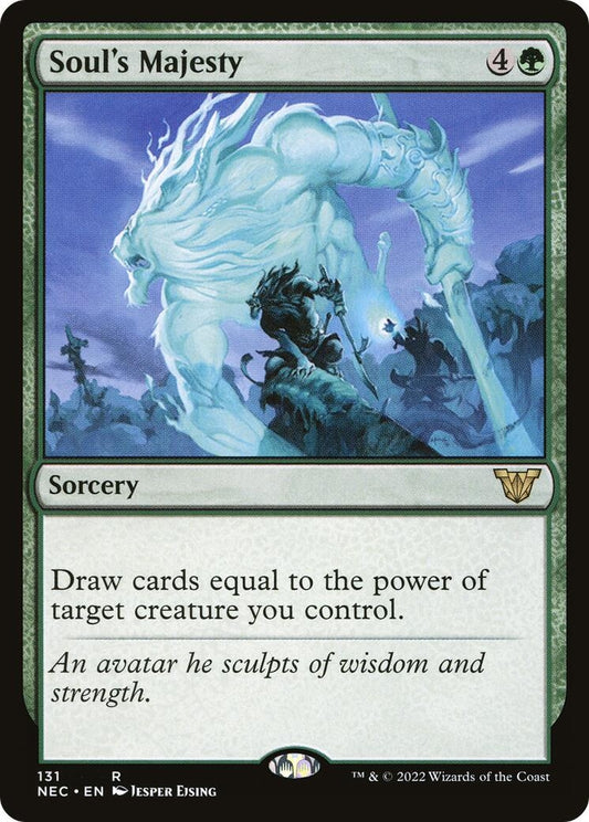 Image for Soul's Majesty (131) (Commander: Kamigawa: Neon Dynasty) - Magic: The Gathering