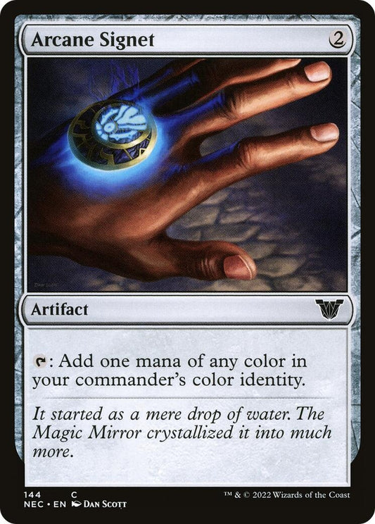 Image for Arcane Signet (144) (Commander: Kamigawa: Neon Dynasty) - Magic: The Gathering