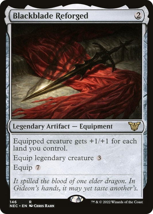 Image for Blackblade Reforged (146) (Commander: Kamigawa: Neon Dynasty) - Magic: The Gathering