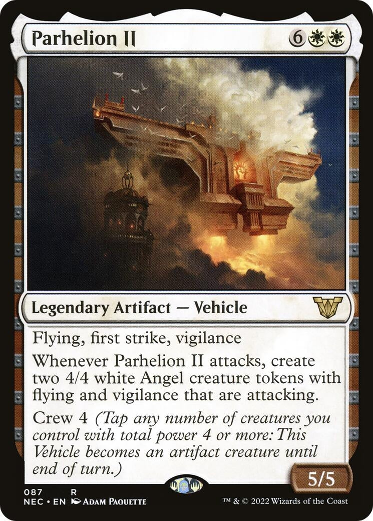 Image for Parhelion II (87) (Commander: Kamigawa: Neon Dynasty) - Magic: The Gathering