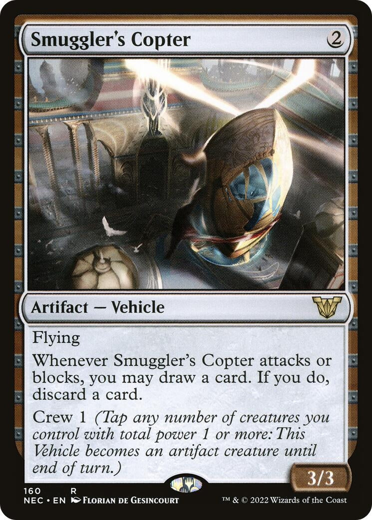 Image for Smuggler's Copter (160) (Commander: Kamigawa: Neon Dynasty) - Magic: The Gathering