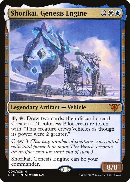 Image for Shorikai, Genesis Engine (4) (Commander: Kamigawa: Neon Dynasty) - Magic: The Gathering