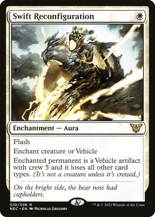 Image for Swift Reconfiguration (10) (Commander: Kamigawa: Neon Dynasty) - Magic: The Gathering