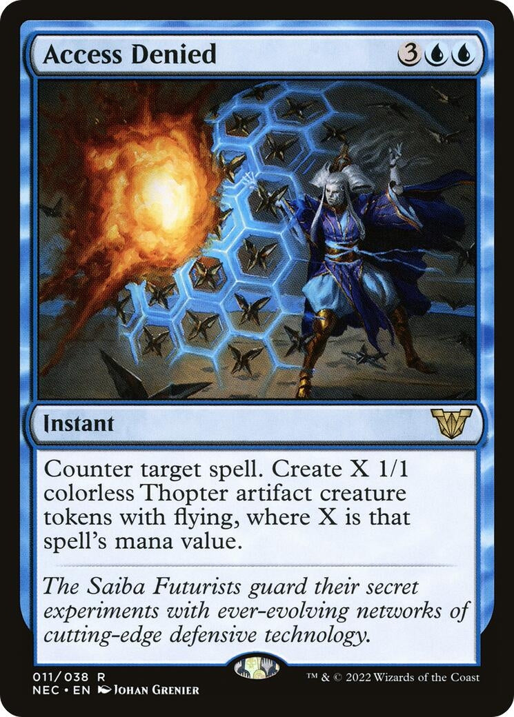 Image for Access Denied (11) (Commander: Kamigawa: Neon Dynasty) - Magic: The Gathering