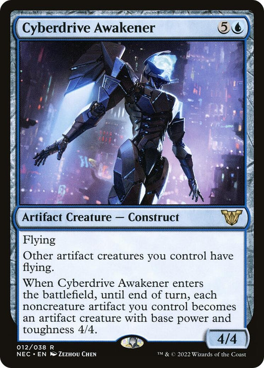 Image for Cyberdrive Awakener (12) (Commander: Kamigawa: Neon Dynasty) - Magic: The Gathering