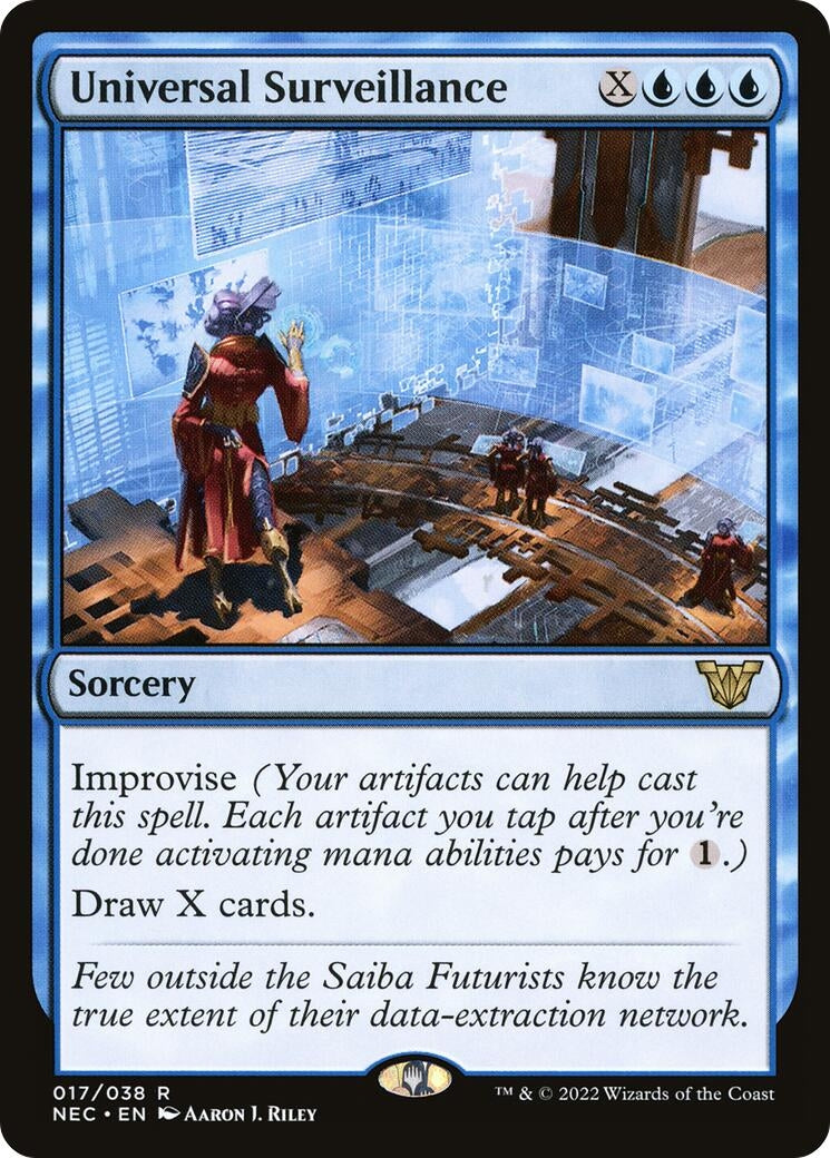 Image for Universal Surveillance (17) (Commander: Kamigawa: Neon Dynasty) - Magic: The Gathering