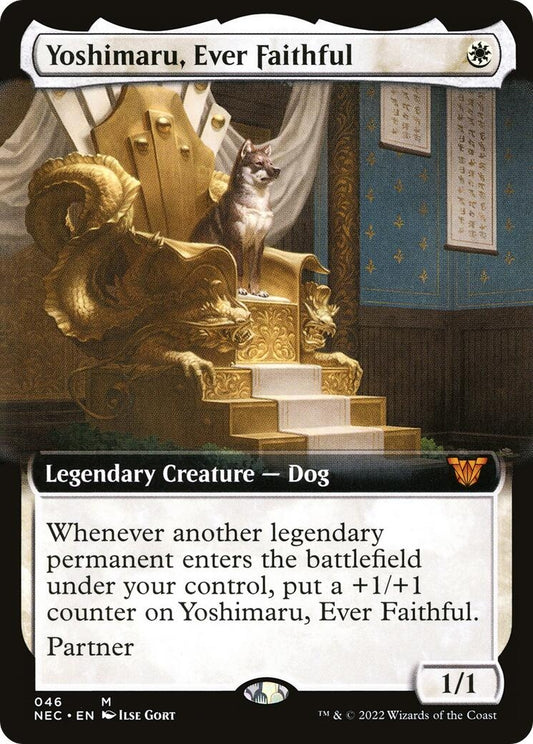 Image for Yoshimaru, Ever Faithful (Extended Art) (46) (Commander: Kamigawa: Neon Dynasty) - Magic: The Gathering