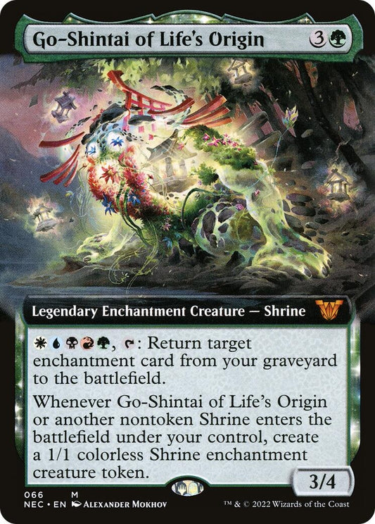 Image for Go-Shintai of Life's Origin (Extended Art) (66) (Commander: Kamigawa: Neon Dynasty) - Magic: The Gathering