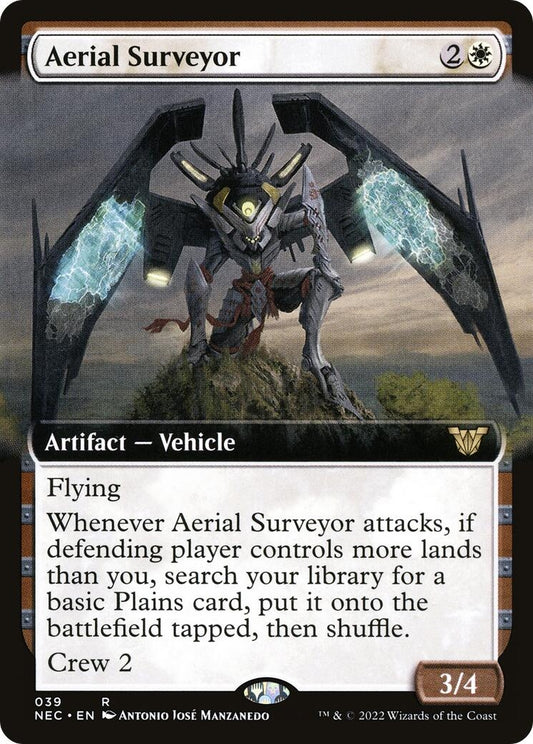 Image for Aerial Surveyor (Extended Art) (39) (Commander: Kamigawa: Neon Dynasty) - Magic: The Gathering