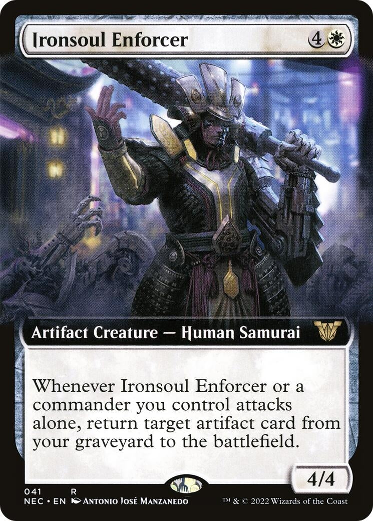 Image for Ironsoul Enforcer (Extended Art) (41) (Commander: Kamigawa: Neon Dynasty) - Magic: The Gathering