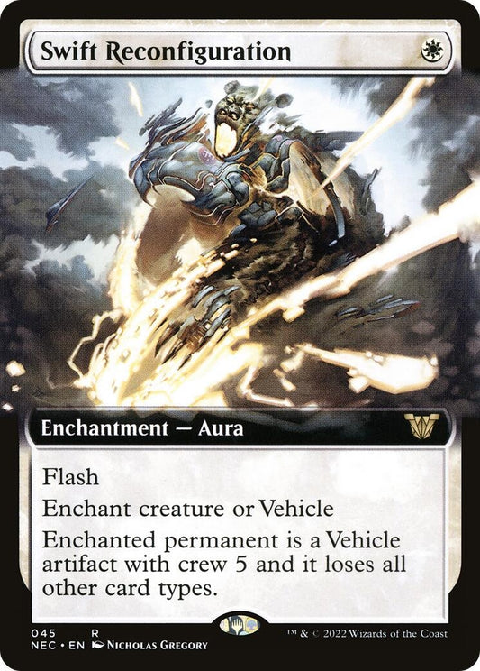 Image for Swift Reconfiguration (Extended Art) (45) (Commander: Kamigawa: Neon Dynasty) - Magic: The Gathering