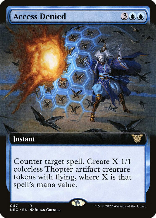 Image for Access Denied (Extended Art) (47) (Commander: Kamigawa: Neon Dynasty) - Magic: The Gathering