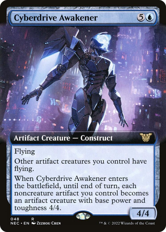 Image for Cyberdrive Awakener (Extended Art) (48) (Commander: Kamigawa: Neon Dynasty) - Magic: The Gathering