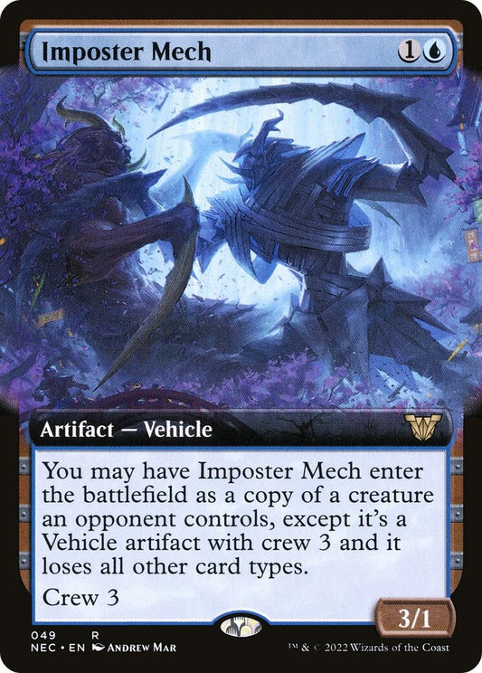Image for Imposter Mech (Extended Art) (49) (Commander: Kamigawa: Neon Dynasty) - Magic: The Gathering