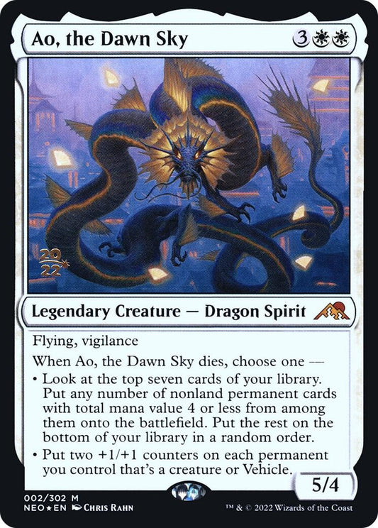 Image for Ao, the Dawn Sky (2) (Prerelease Cards) - Magic: The Gathering