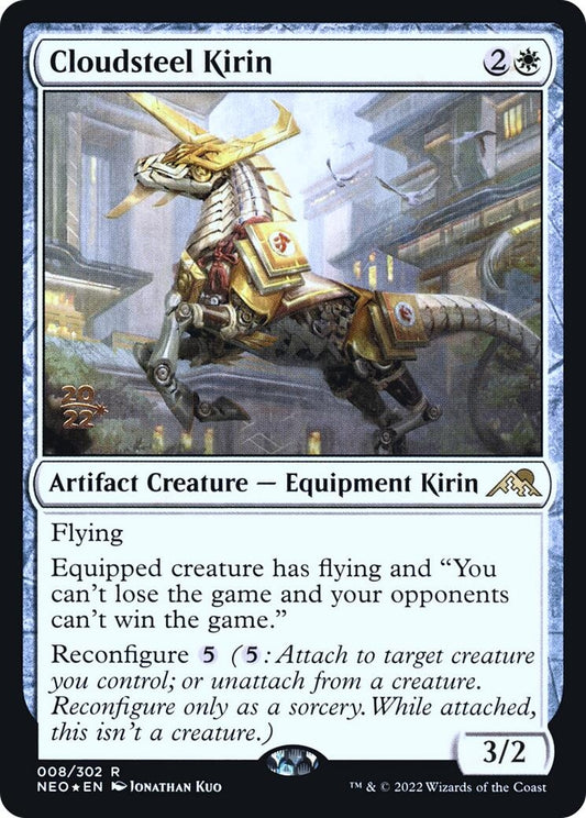 Image for Cloudsteel Kirin (8) (Prerelease Cards) - Magic: The Gathering
