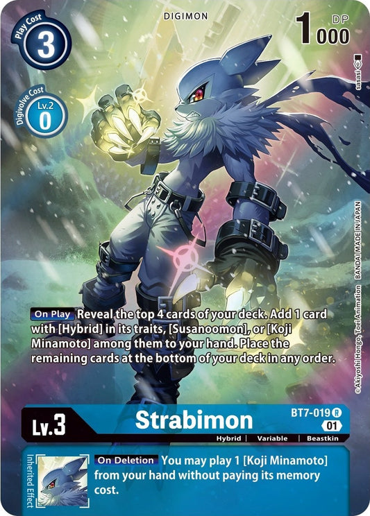 Image for Strabimon (Alternate Art) (BT7-019 R) (Next Adventure) - Digimon Card Game