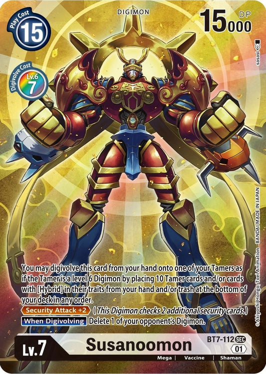 Image for Susanoomon (Alternate Art) (BT7-112 SEC) (Next Adventure) - Digimon Card Game