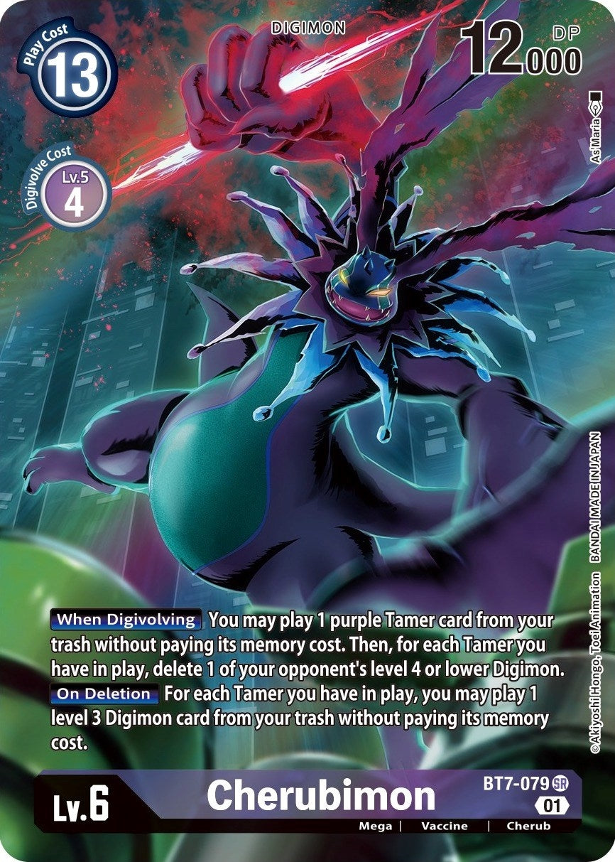 Image for Cherubimon (Alternate Art) (BT7-079 SR) (Next Adventure) - Digimon Card Game