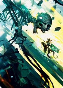 Image for Repel the Vile Art Card (4) (Art Series: Kamigawa: Neon Dynasty) - Magic: The Gathering