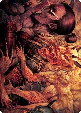 Image for Gift of Wrath Art Card (11) (Art Series: Kamigawa: Neon Dynasty) - Magic: The Gathering