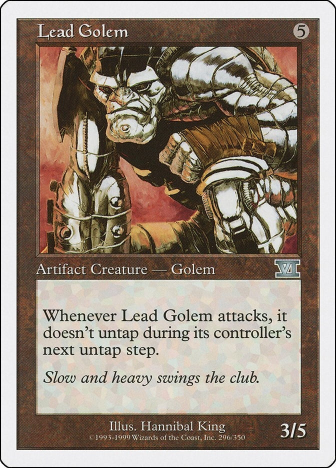 Image for Lead Golem (296) (Classic Sixth Edition) - Magic: The Gathering