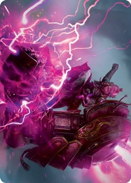 Image for Voltage Surge Art Card (15) (Art Series: Kamigawa: Neon Dynasty) - Magic: The Gathering