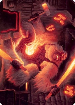 Image for Kami of Industry Art Card (17) (Art Series: Kamigawa: Neon Dynasty) - Magic: The Gathering