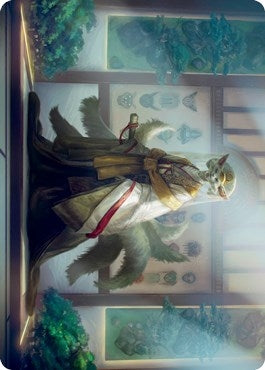 Image for Light-Paws, Emperor's Voice Art Card (23) (Art Series: Kamigawa: Neon Dynasty) - Magic: The Gathering