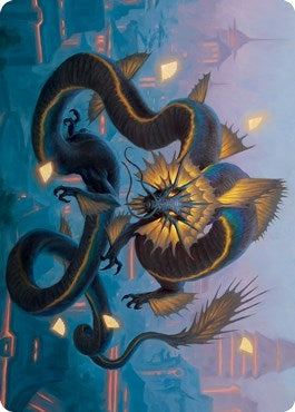 Image for Ao, the Dawn Sky Art Card (25/81) (25) (Art Series: Kamigawa: Neon Dynasty) - Magic: The Gathering