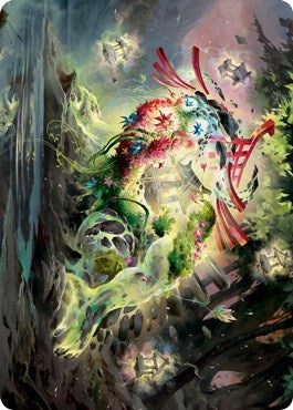 Image for Go-Shintai of Life's Origin Art Card (26) (Art Series: Kamigawa: Neon Dynasty) - Magic: The Gathering