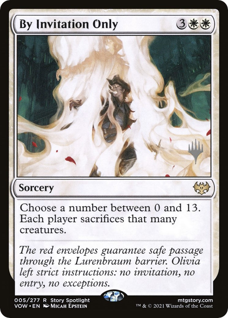 Image for By Invitation Only (5) (Promo Pack: Kamigawa: Neon Dynasty) - Magic: The Gathering